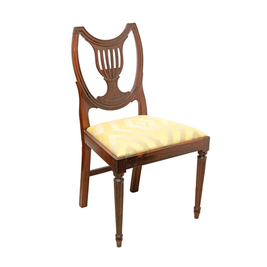 Cadeira "Coiffeuse" em pau-santo