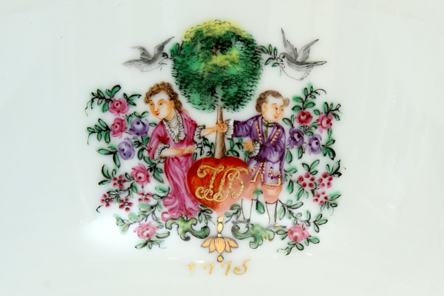 Pequena taça, Qianlong (1736-1795)