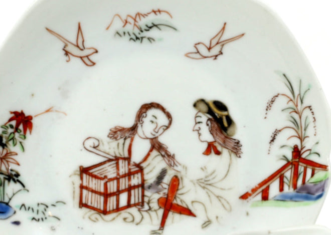 Pequena Taça em porcelana chinesa "Liberté et Mariage"