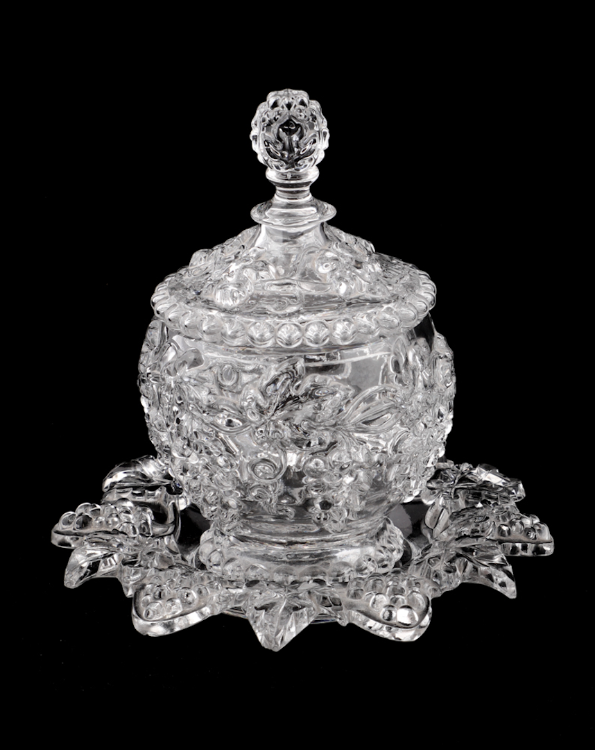 Par de compoteiras em cristal Baccarat