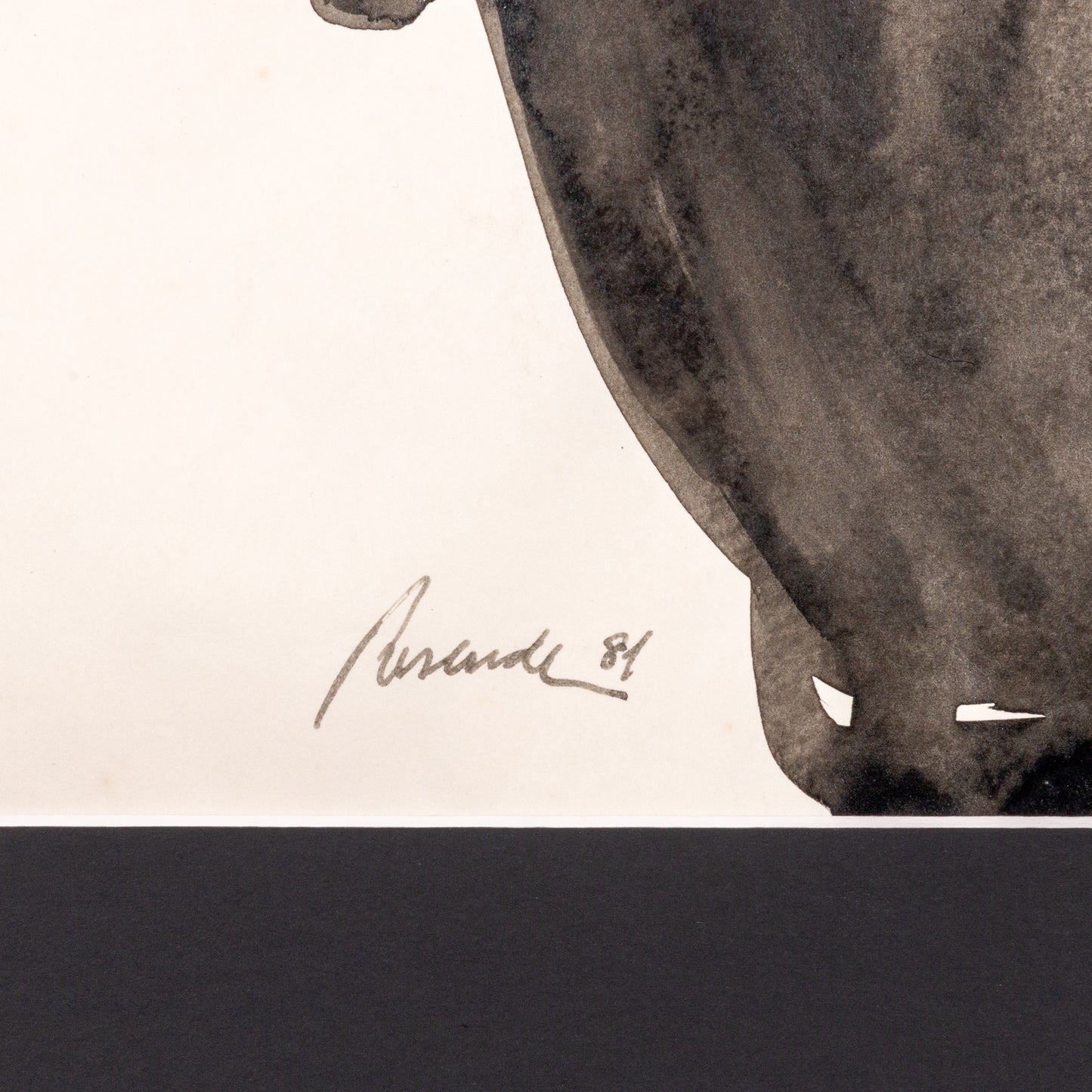 Júlio Resende (1917-2011), Tinta da China
