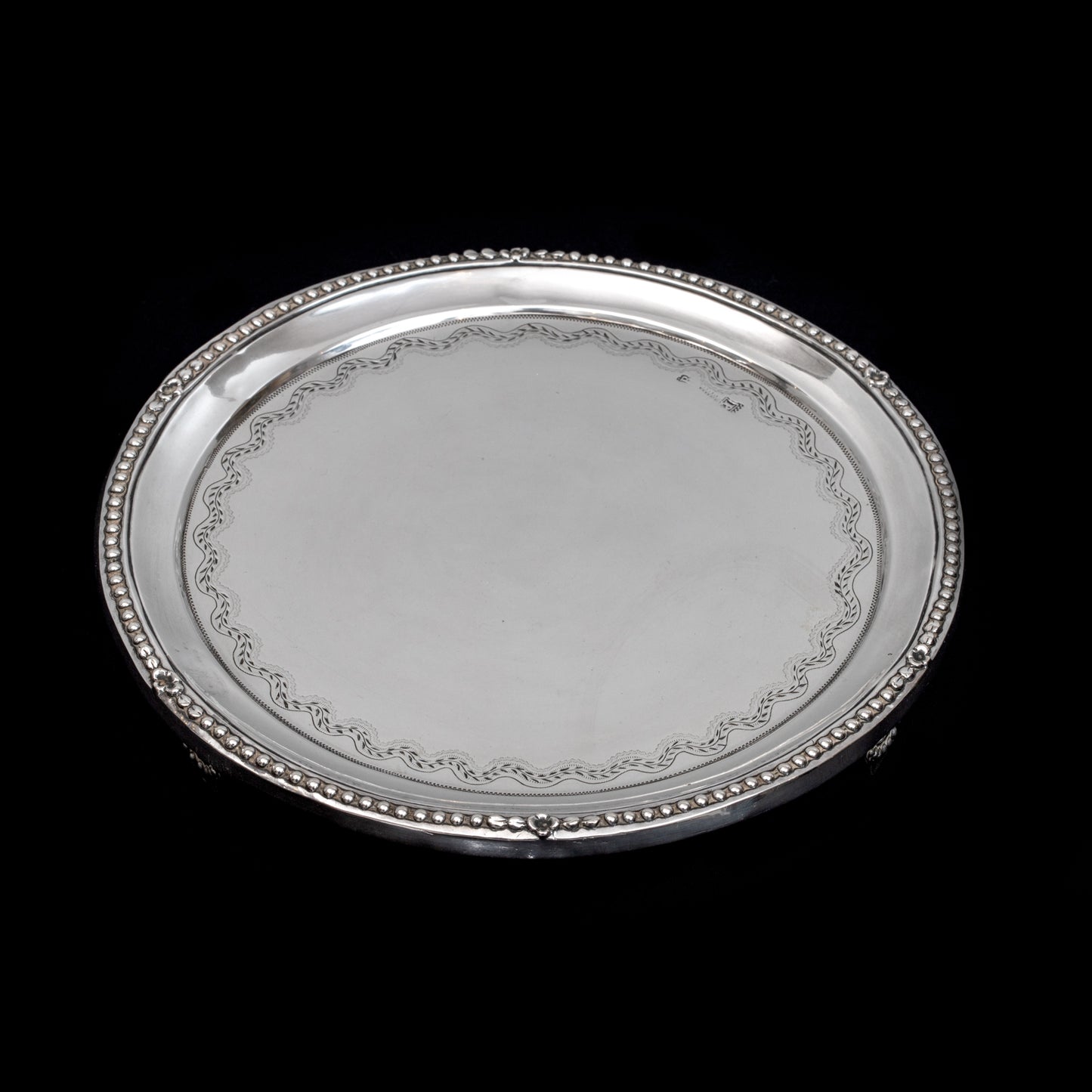 Salva em prata, época de D. Maria I (1777-1816)