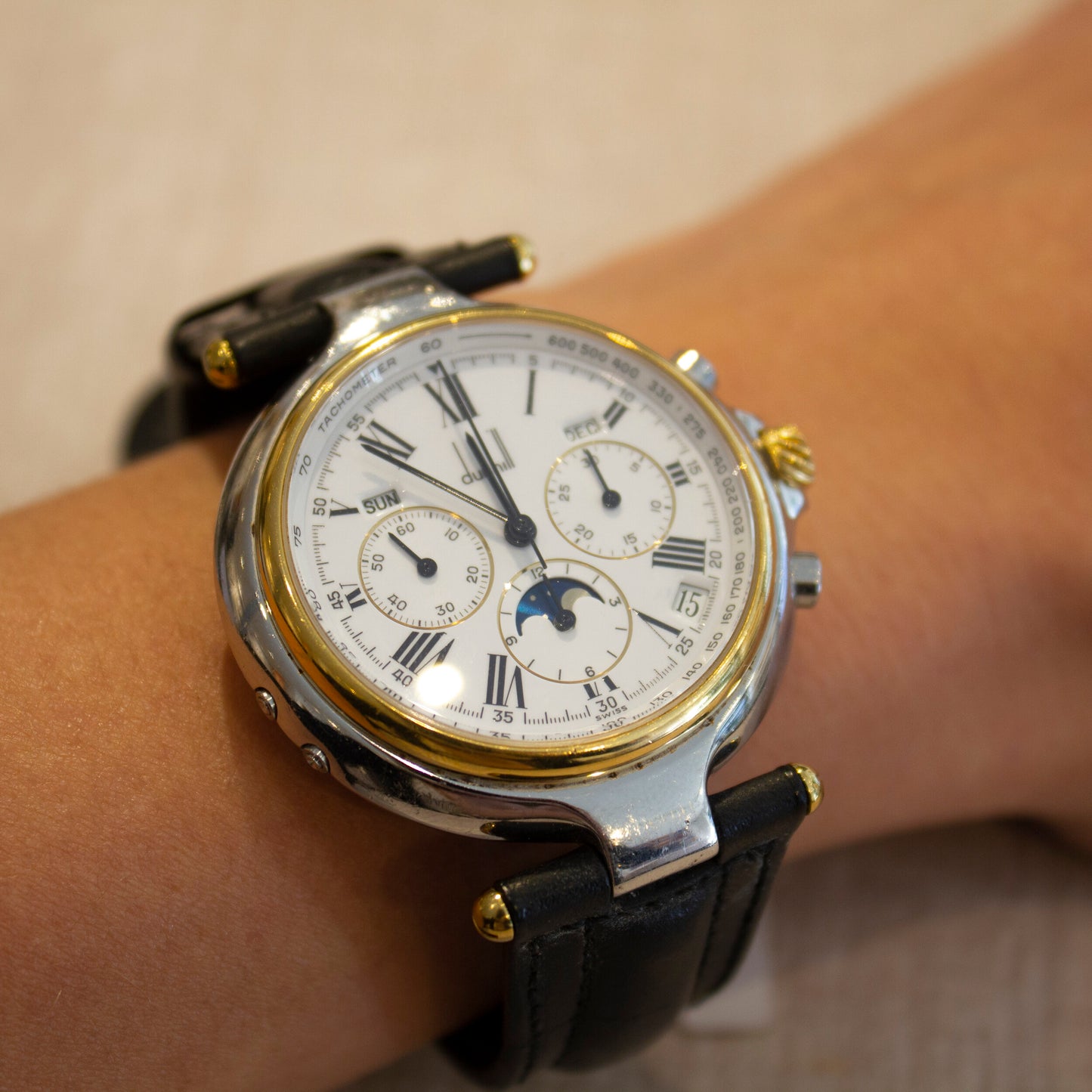 Dunhill Millennium Moon Dial Chronograph, Ref: BF340169