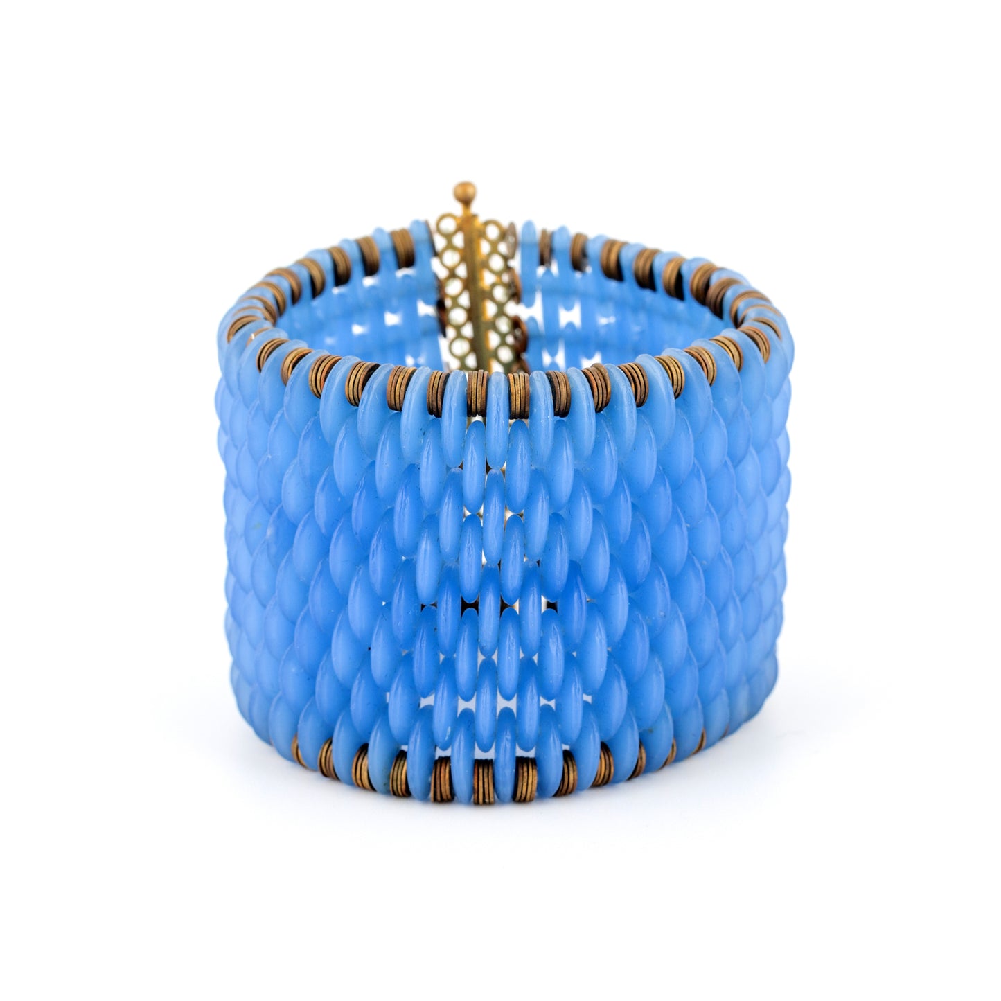 Pulseira com Contas de Vidro