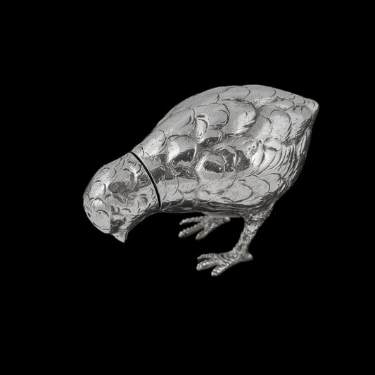 Saleiro em Prata, forma de Pássaro