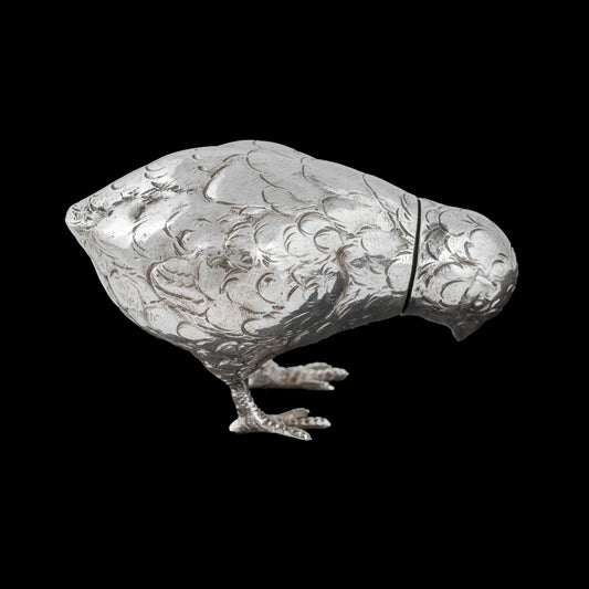 Saleiro em Prata, forma de Pássaro