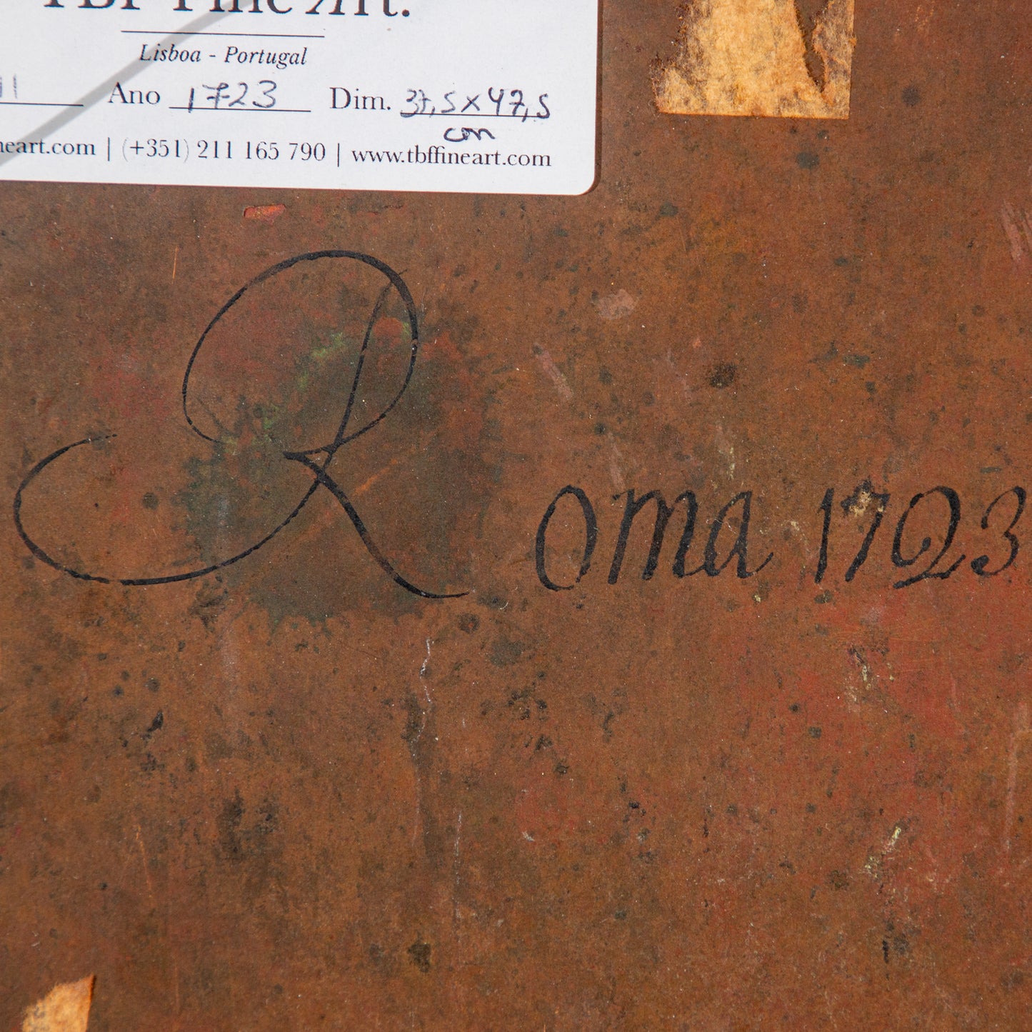 Visão de São Bernardo, Roma 1723