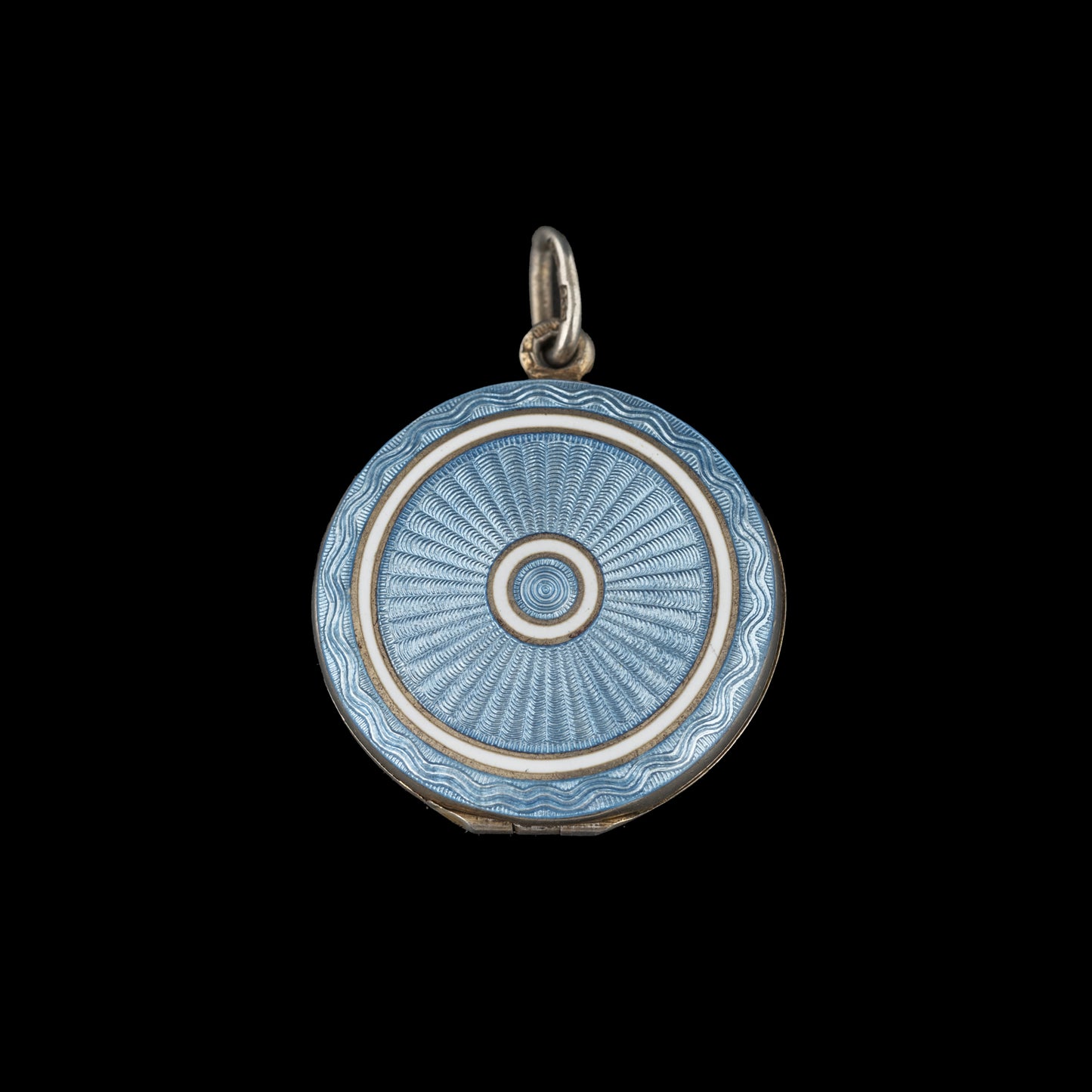 Porta-Retrato em Esmalte Azul