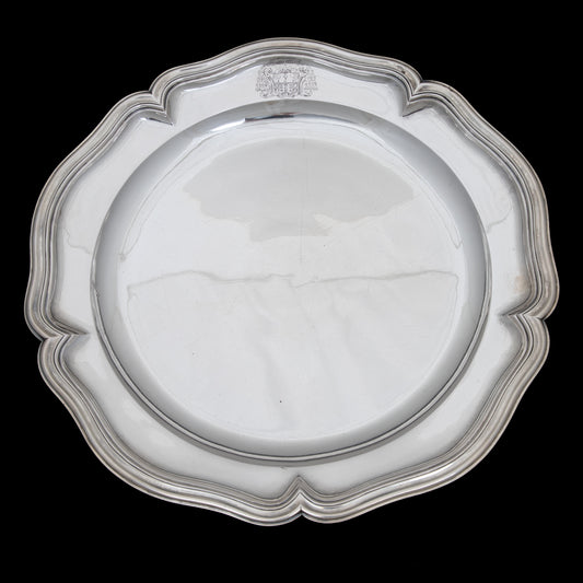 Salva em Prata, Cardeal D. João Cosme da Cunha (1715-1783)