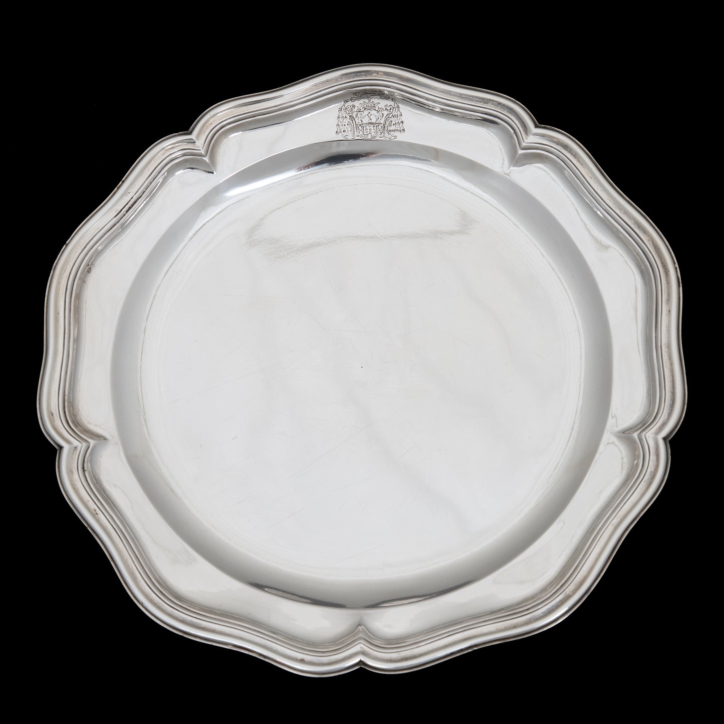 Salva em prata, Cardeal D. João Cosme da Cunha (1715-1783)