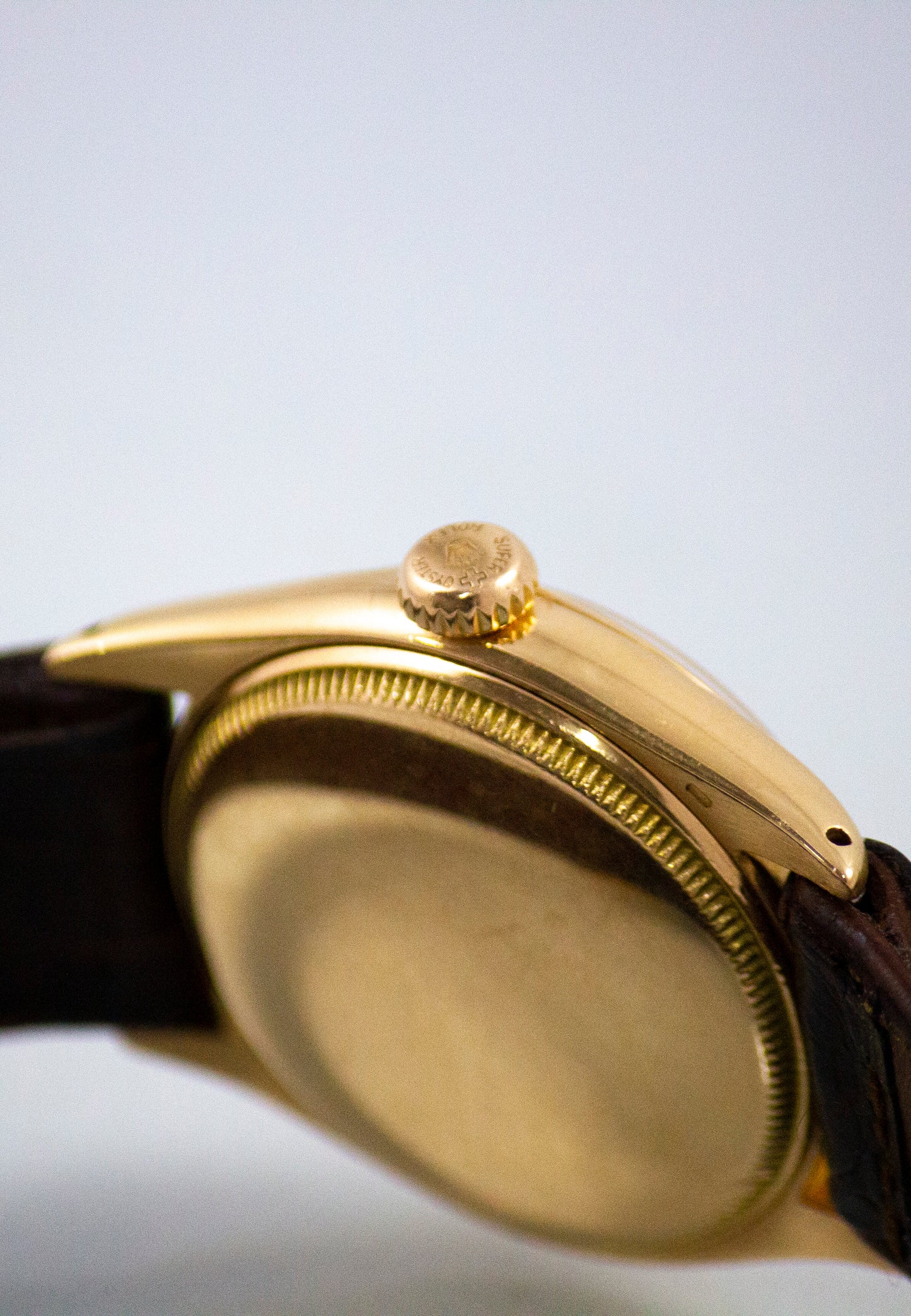 Rolex Semi-Bubbleback, Ouro 18 kt, Ref: 6084