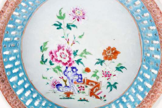 Cesto com Aba Rendilhada, Qianlong (1736-1795)