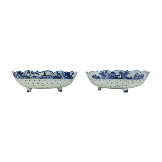 Par de Pratos para Morangos, Qianlong (1736-1795)