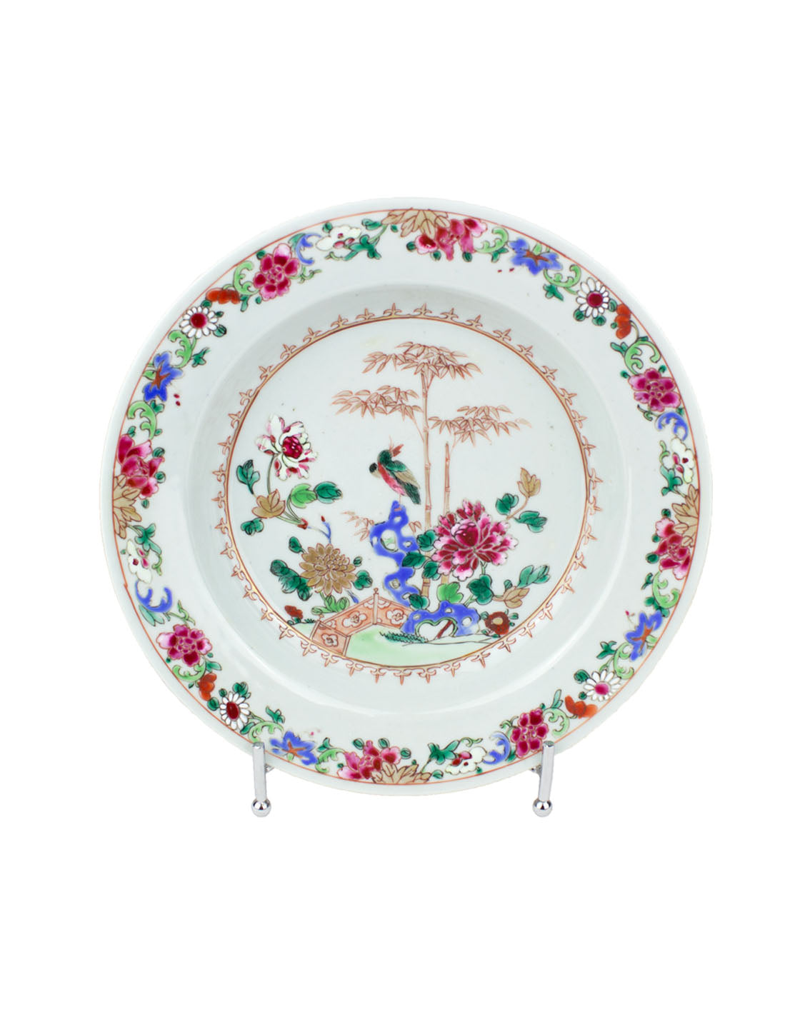 Pequeno Prato Fundo, Qianlong (1736-1795)